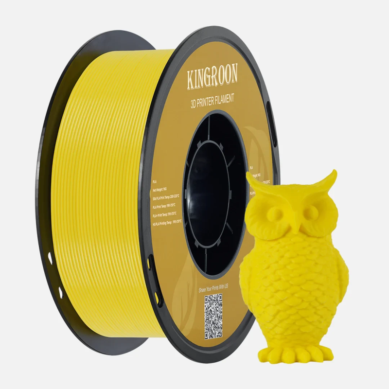 PLA Kingroon жовтий 1кг (1.75мм) PLA Kingroon жовтий 1кг (1.75мм)
