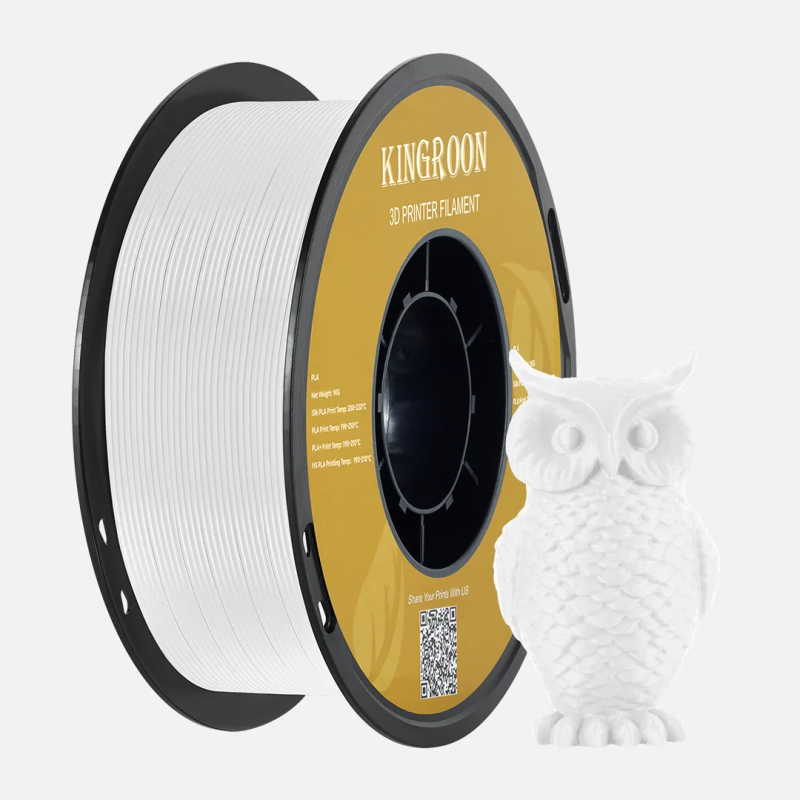 PLA Kingroon білий 1кг (1.75мм) PLA Kingroon білий 1кг (1.75мм)