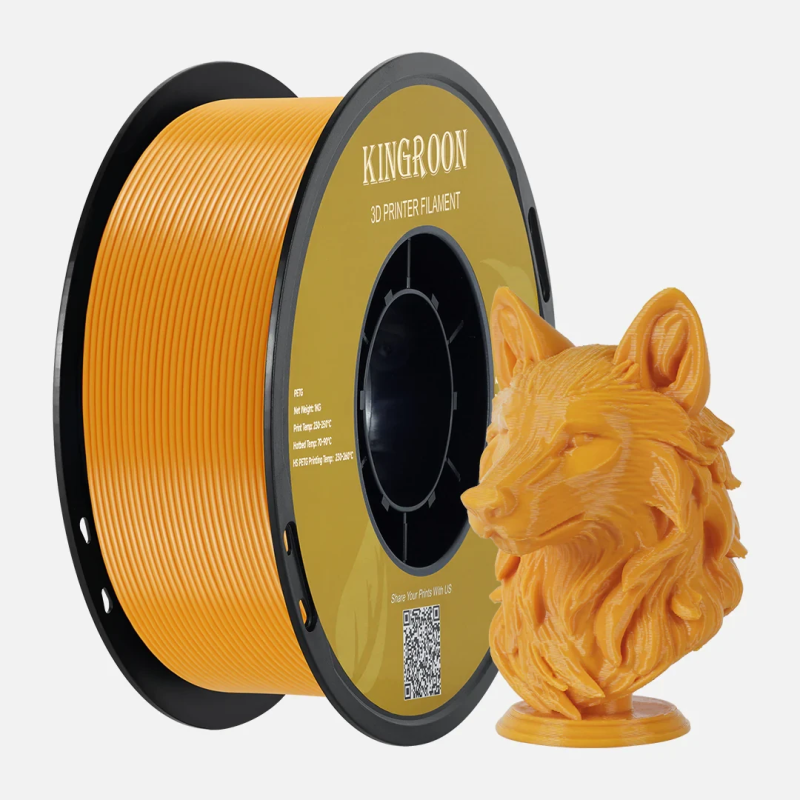 PETG Kingroon помаранчевий 1кг (1.75мм) PETG Kingroon помаранчевий 1кг (1.75мм)